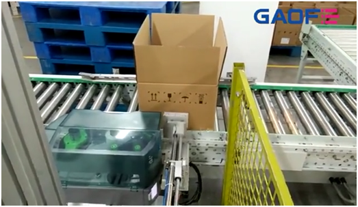 高賦碼 紙箱在線打印側(cè)面貼標(biāo)--電力行業(yè)貼標(biāo)方案