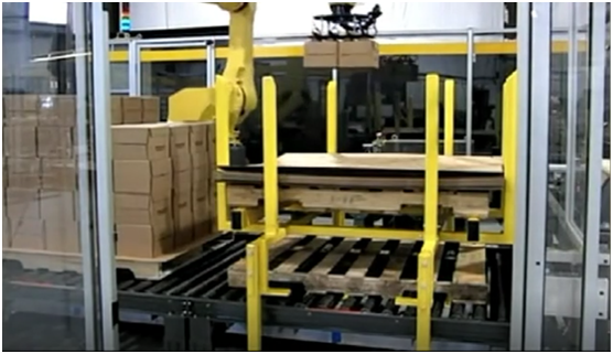 高賦碼 智能包裝+封箱+碼垛+自動貼標(biāo)--汽車行業(yè)貼標(biāo)方案